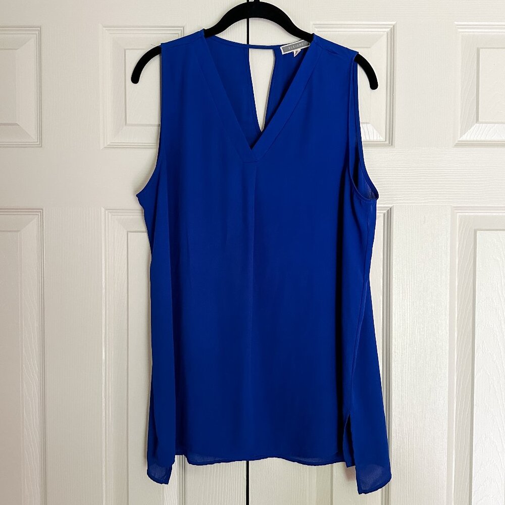 Women's Pleione Sleeveless Top - Blue Size L